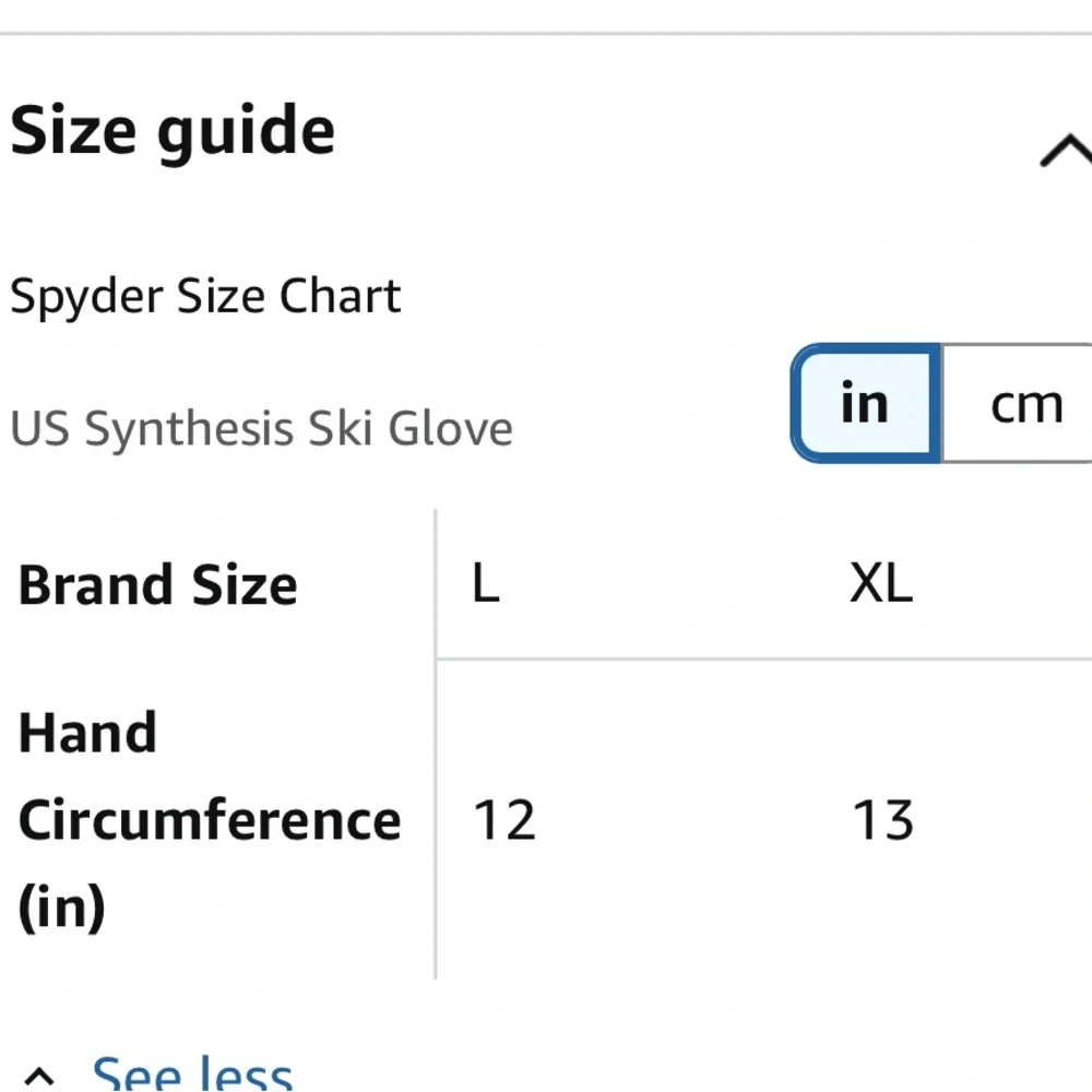 New Spyder Girls Synthesis Ski Glove size XL